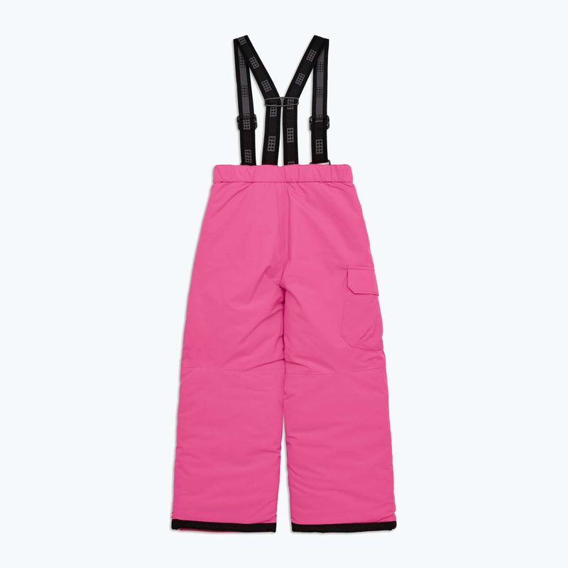 Pantaloni da sci LEGO Lwpayton 701 rosa per bambini 2