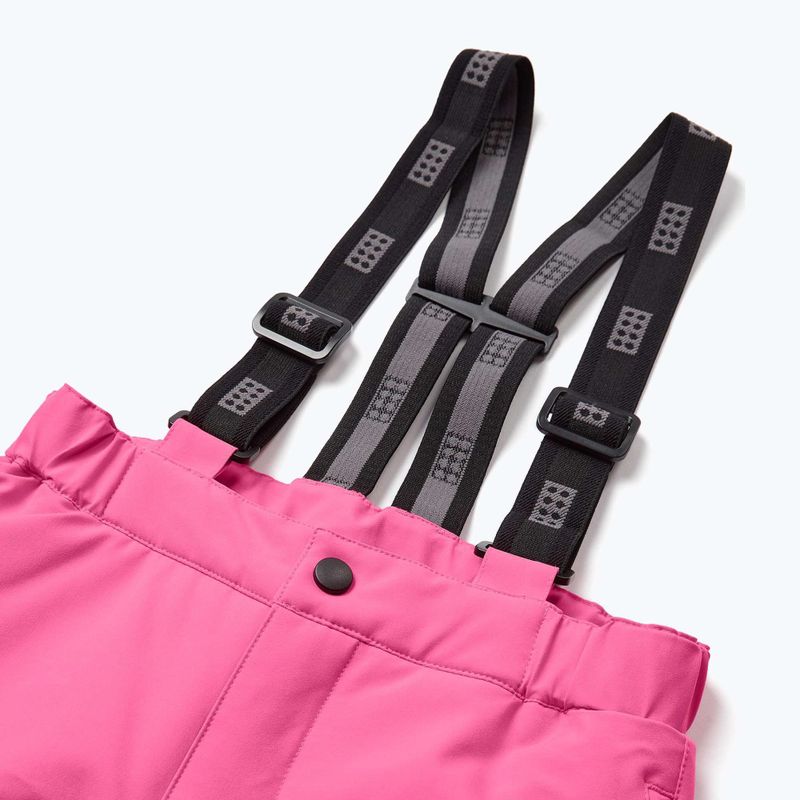Pantaloni da sci LEGO Lwpayton 701 rosa per bambini 3
