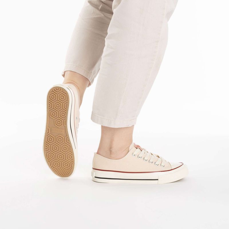 Scarpe da ginnastica BIG STAR da donna NN274272 beige 2
