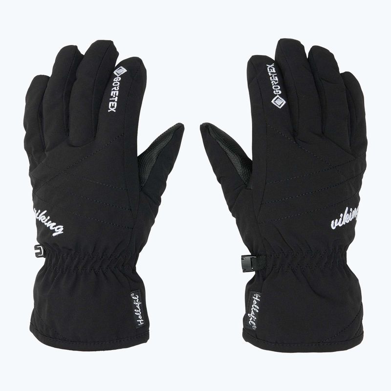 Guanti da sci da donna Viking Sierra GTX Ski nero 4