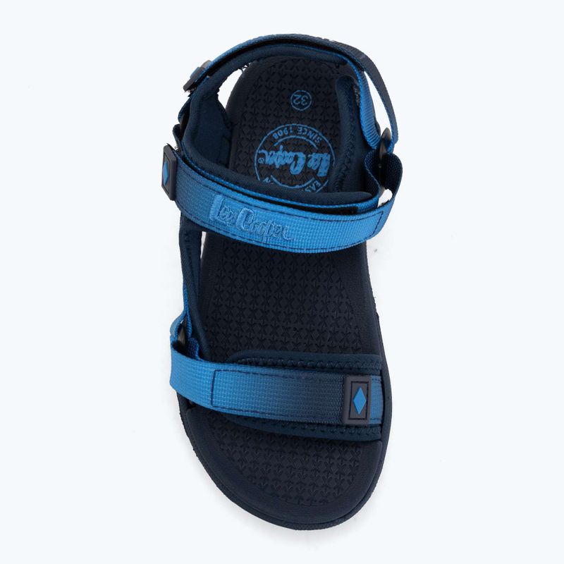 Sandali per bambini Lee Cooper LCW-26-34-4437K navy/lt blue 5