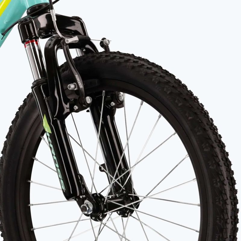 Bicicletta per bambini KROSS Lea Mini 2.0 celadon/lime/gloss 5
