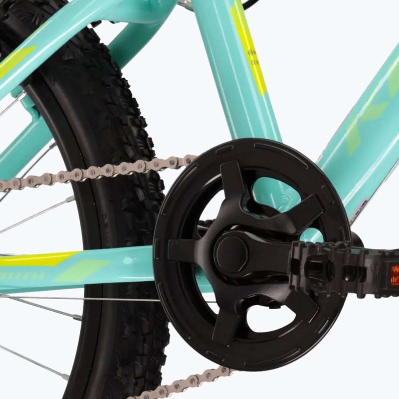Bicicletta per bambini KROSS Lea Mini 2.0 celadon/lime/gloss 8