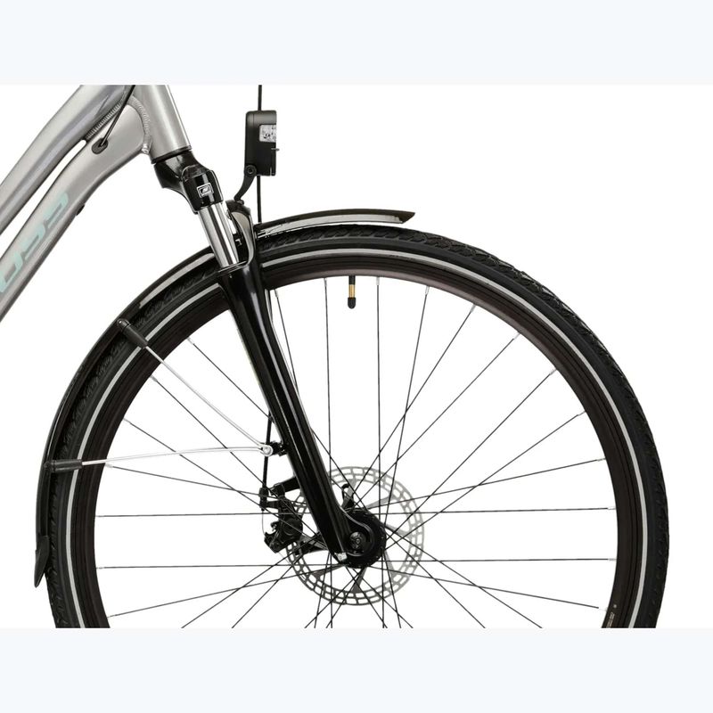Bicicletta da trekking da donna KROSS Trans 3.0 In silver/gray/gloss 6