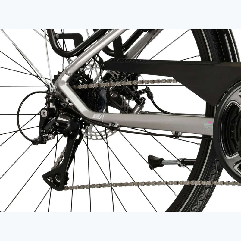 Bicicletta da trekking da donna KROSS Trans 3.0 In silver/gray/gloss 8