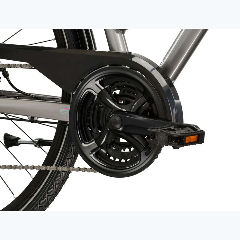 Bicicletta da trekking da donna KROSS Trans 3.0 In silver/gray/gloss 9