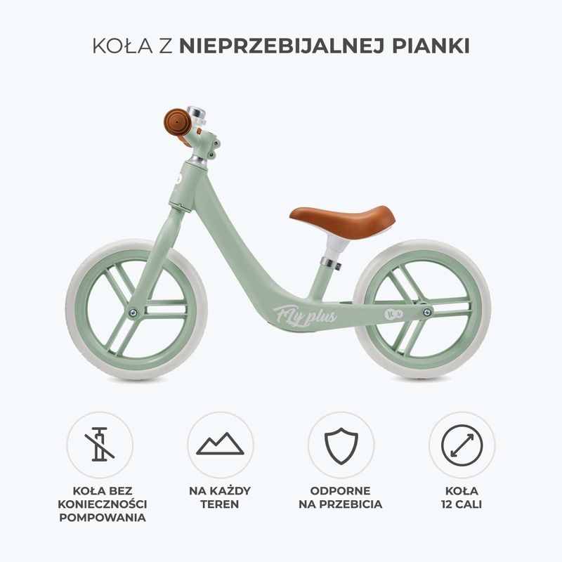 Bicicletta da fondo Kinderkraft Fly Plus fresca di zecca 8