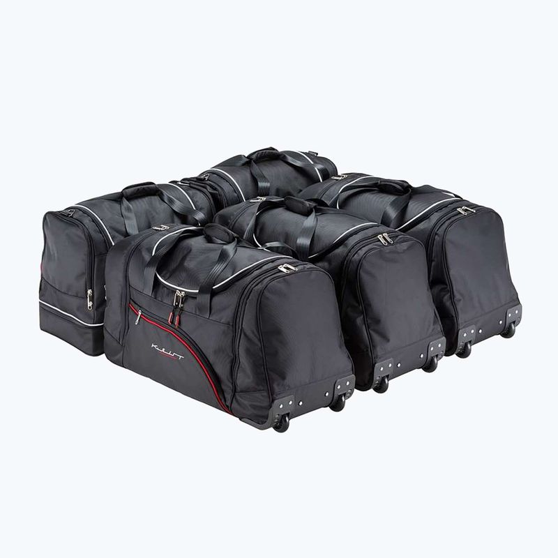 Set di borse portabagagli KJUST Seat Alhambra 2010-2020 5 pezzi nero. 2