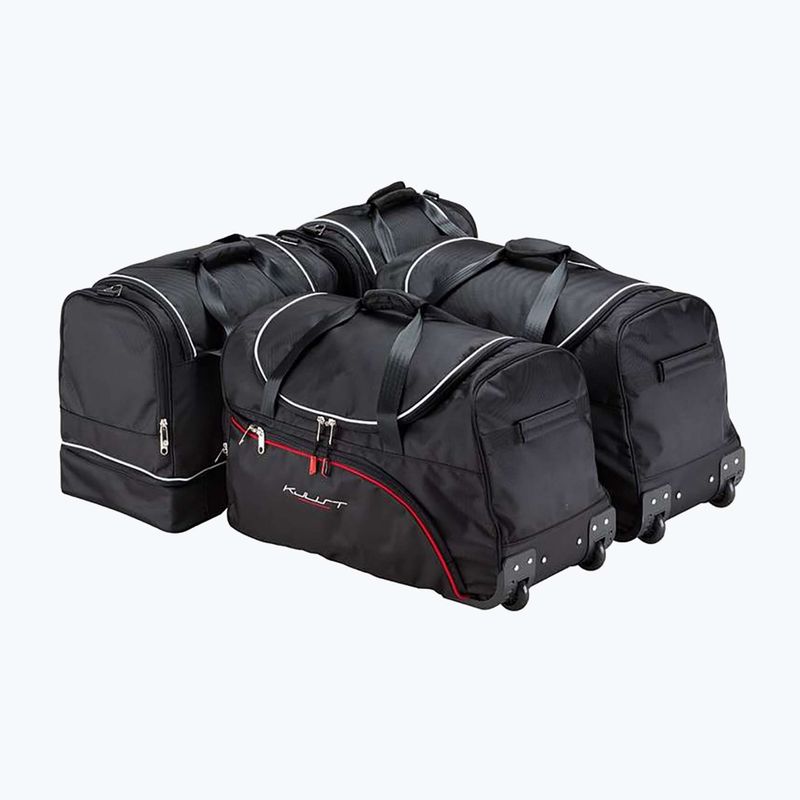 KJUST Toyota Corolla Limousine 2013-2018 borsa bagagliaio set 4 pezzi nero. 2