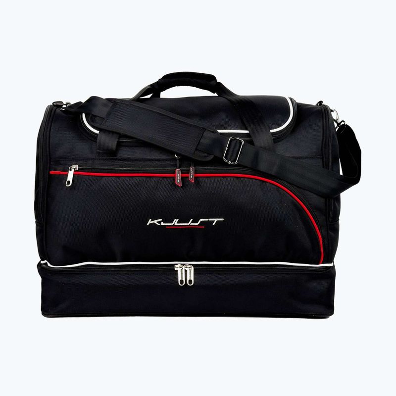 KJUST Toyota Corolla Limousine 2013-2018 borsa bagagliaio set 4 pezzi nero. 3
