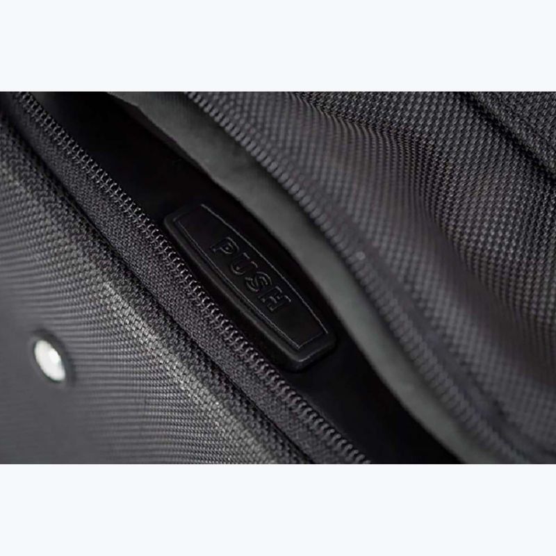 KJUST Mitsubishi Lancer Sportback set di borse per bagagliaio 2007-2016 3 pezzi nero. 8