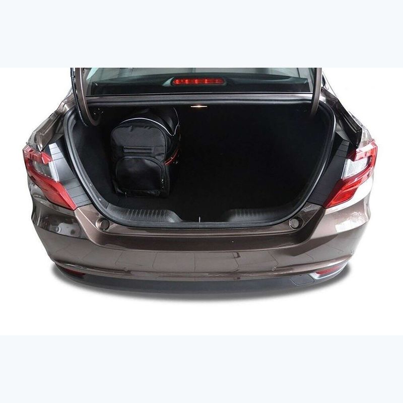 Set borse bagagliaio KJUST Fiat Tipo Limousine 2015+ 5 pezzi nero 18