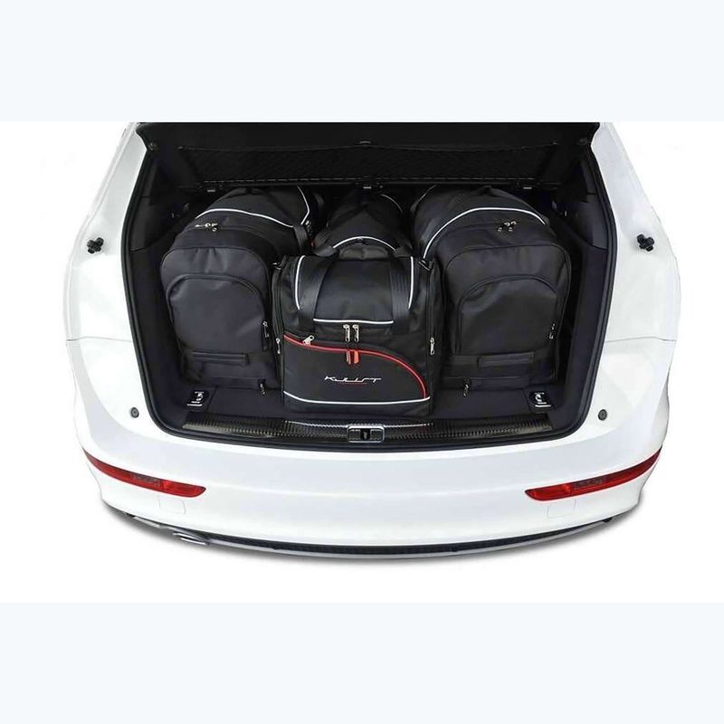 Set di borse per bagaglio KJUST Audi Q5 2008-2016 4 pezzi nero 17