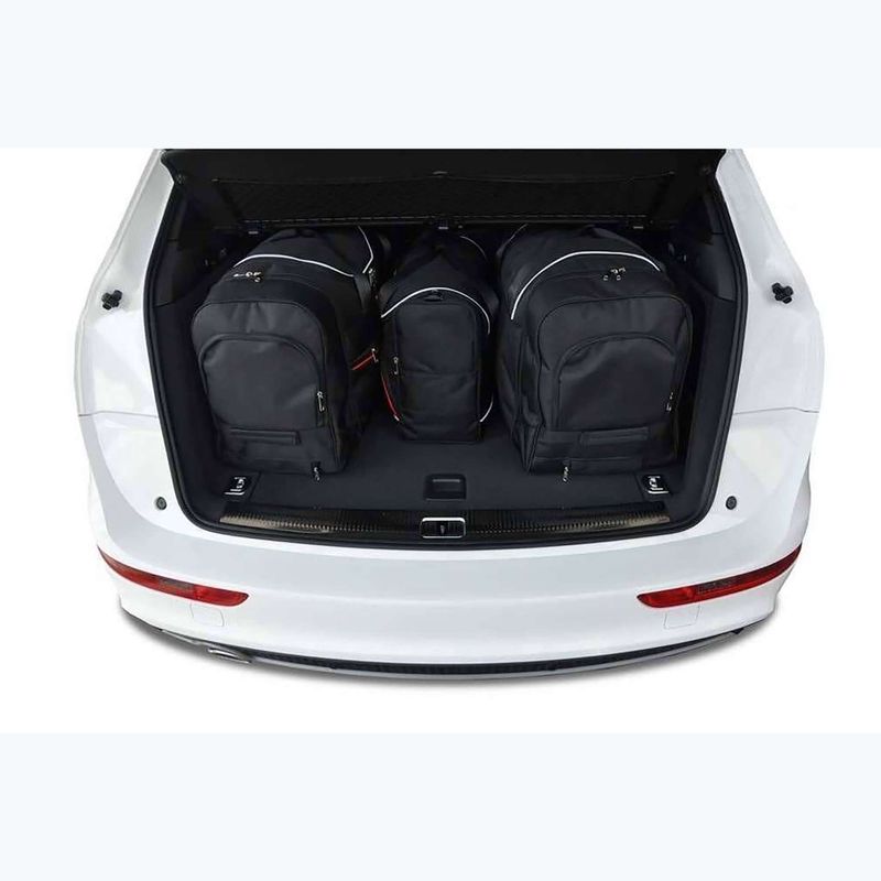 Set di borse per bagaglio KJUST Audi Q5 2008-2016 4 pezzi nero 18