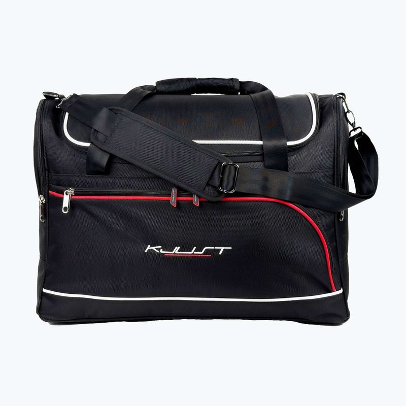 Set di borse per bagagliaio KJUST Volkswagen Golf Plus 2008-2012 4 pezzi nero. 2