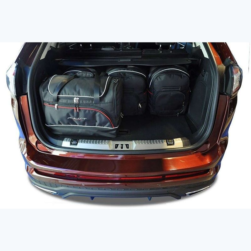 KJUST Ford Edge 2015-2020 set di borse portabagagli 5 pezzi nero 14
