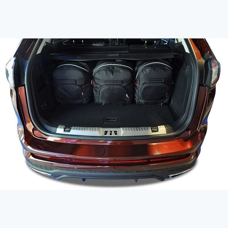 KJUST Ford Edge 2015-2020 set di borse portabagagli 5 pezzi nero 15
