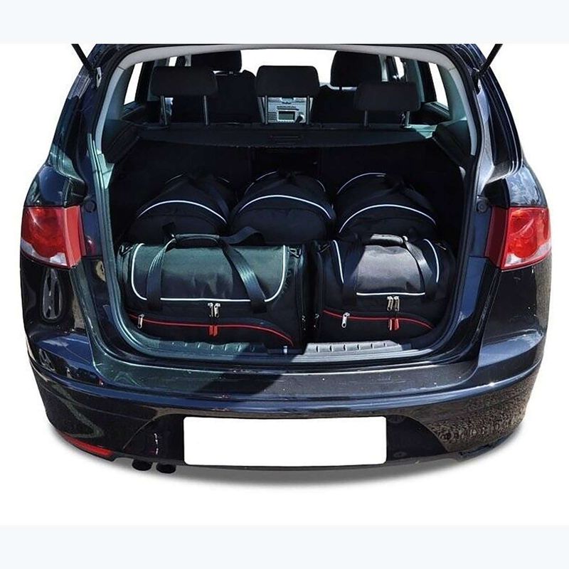 Set di borse portabagagli KJUST Seat Altea XL 2004-2015 5 pezzi nero. 12