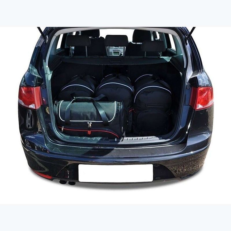 Set di borse portabagagli KJUST Seat Altea XL 2004-2015 5 pezzi nero. 13