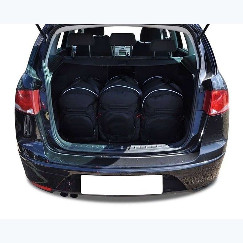 Set di borse portabagagli KJUST Seat Altea XL 2004-2015 5 pezzi nero. 14