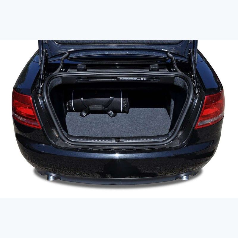Set di borse per bagagliaio KJUST Audi A4 Cabrio 2005-2009 4 pezzi nero 18