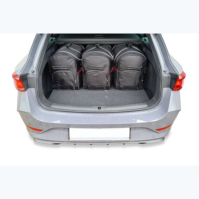 Set di borse KJUST Cupra Leon St 2021+ 5 bagagli neri 15