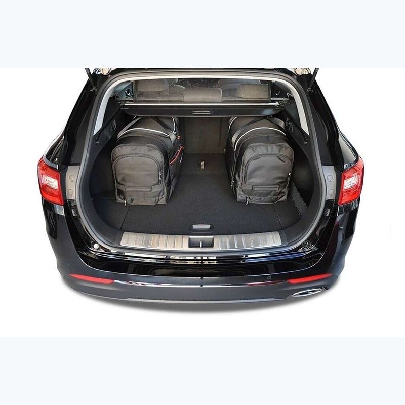 KJUST Kia Optima Kombi set di borse portabagagli 2016-2019 5 pezzi nero. 14