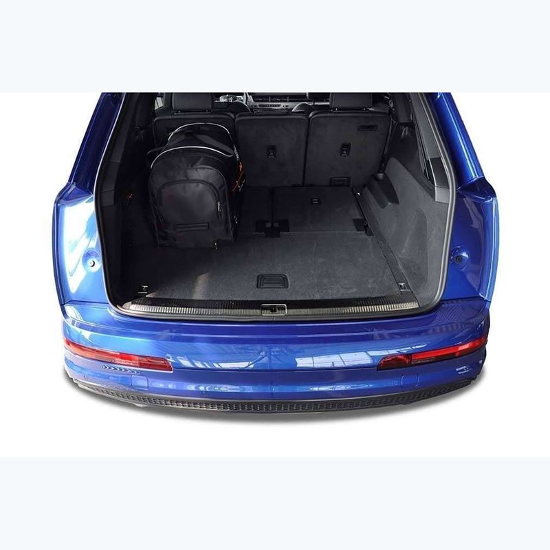KJUST Audi Q7 set di borse per bagagliaio 2015+ 5 pezzi nero 21
