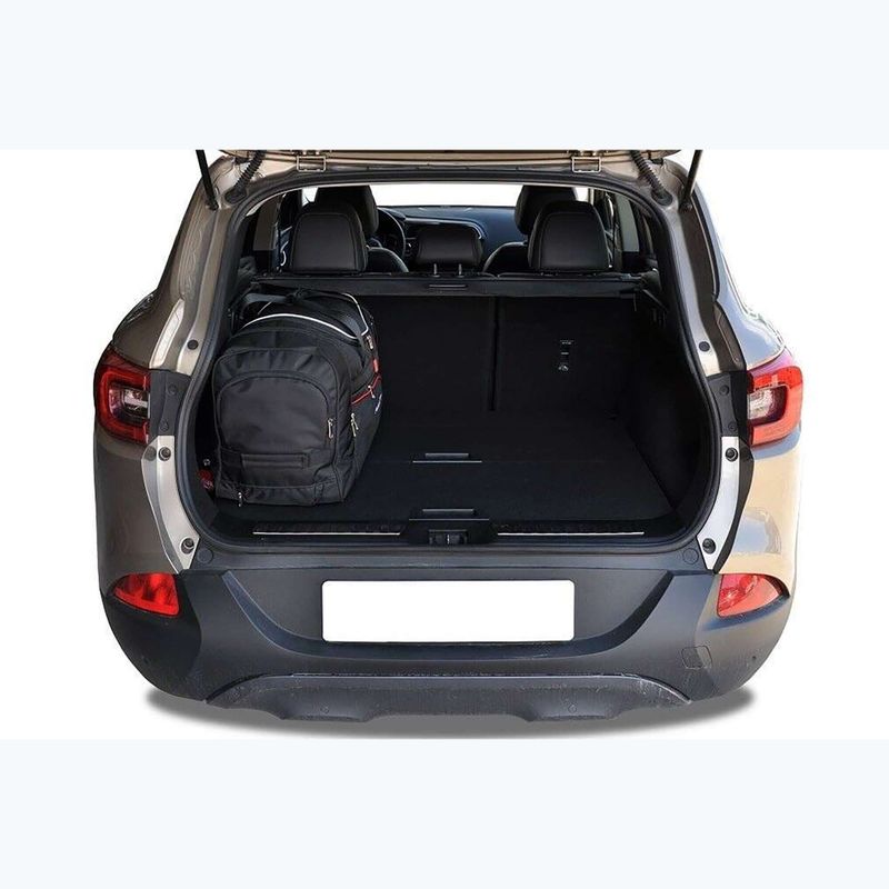KJUST Renault Kadjar set di borse per il bagaglio 2015-2022 4 pezzi nero. 15