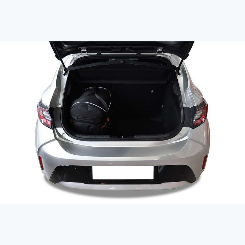 KJUST Toyota Corolla Hatchback 2019+ Set di 3 borse da viaggio nere. 14