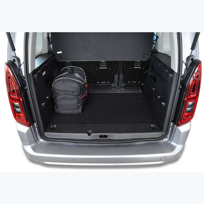 Set di borse portabagagli KJUST 2018 Opel Combo+ 6 pezzi nero. 15