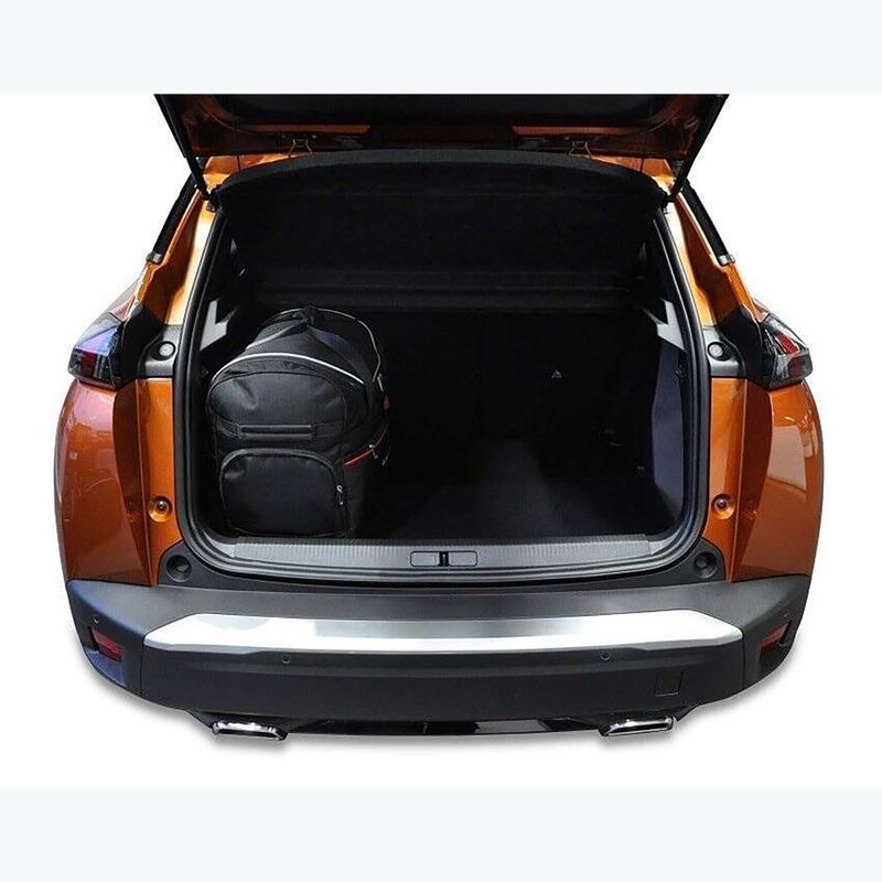 KJUST Peugeot 2008 set di borse 2019+ 3 pezzi nero. 12