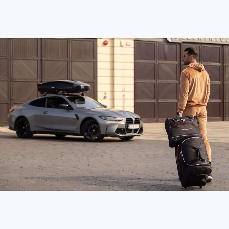 KJUST set borsa bagagliaio Citroen C5 Aircross 2018+ 4 pezzi nero 19