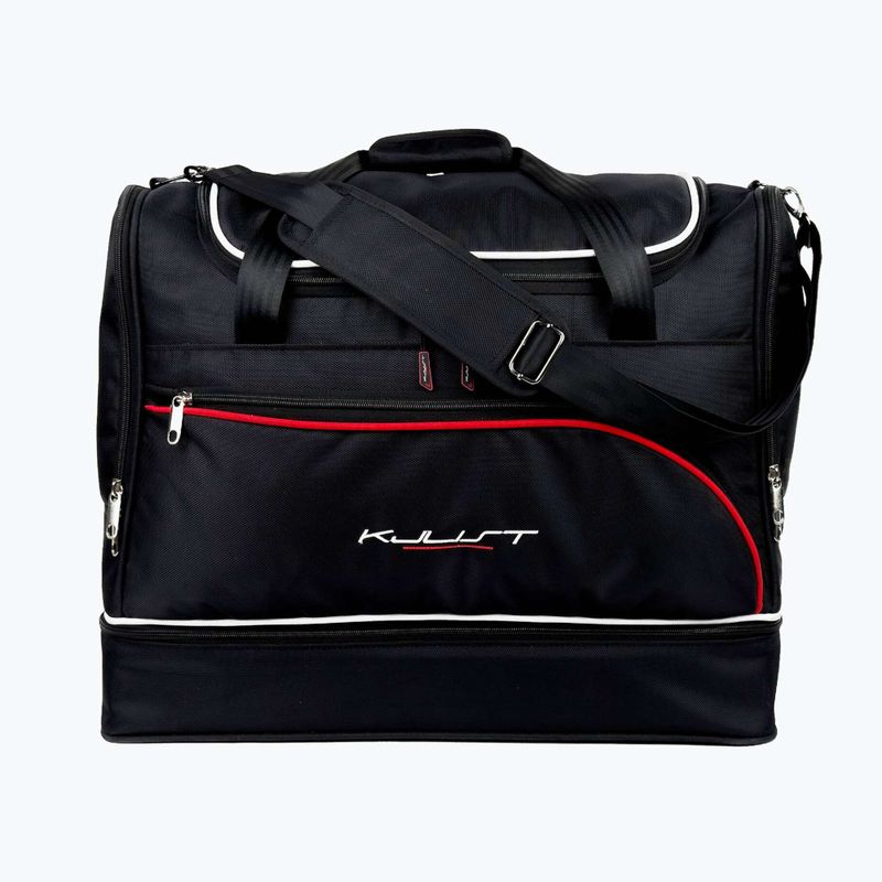 KJUST set borsa bagagliaio Citroen C4 Cactus 2017-2021 3 pezzi nero 2