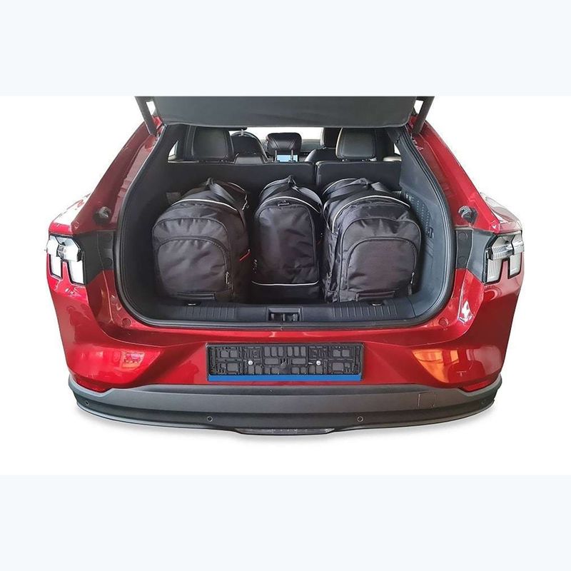 KJUST Ford Mustang Mach-E 2021+ Set di 4 pezzi di borse nere per bagagliaio 13