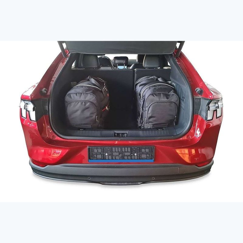 KJUST Ford Mustang Mach-E 2021+ Set di 4 pezzi di borse nere per bagagliaio 14