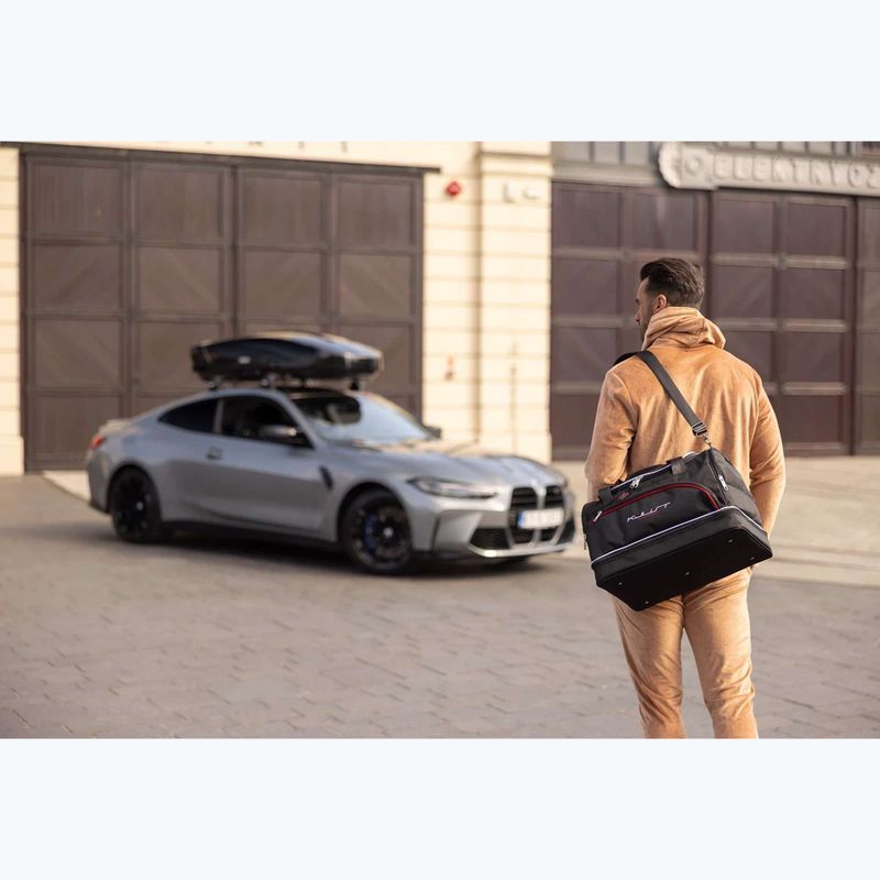 KJUST Ford Mustang Mach-E 2021+ Set di 4 pezzi di borse nere per bagagliaio 17