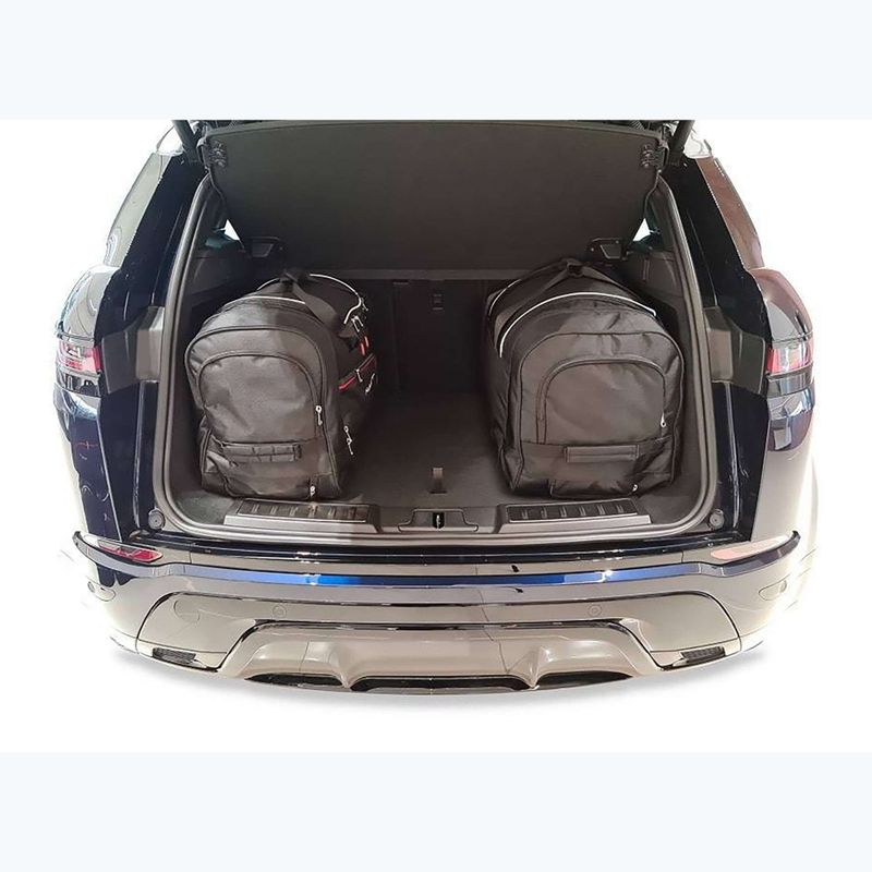 KJUST Land Rover Range Rover Evoque 2019+ Set di 4 borse da viaggio nere. 16