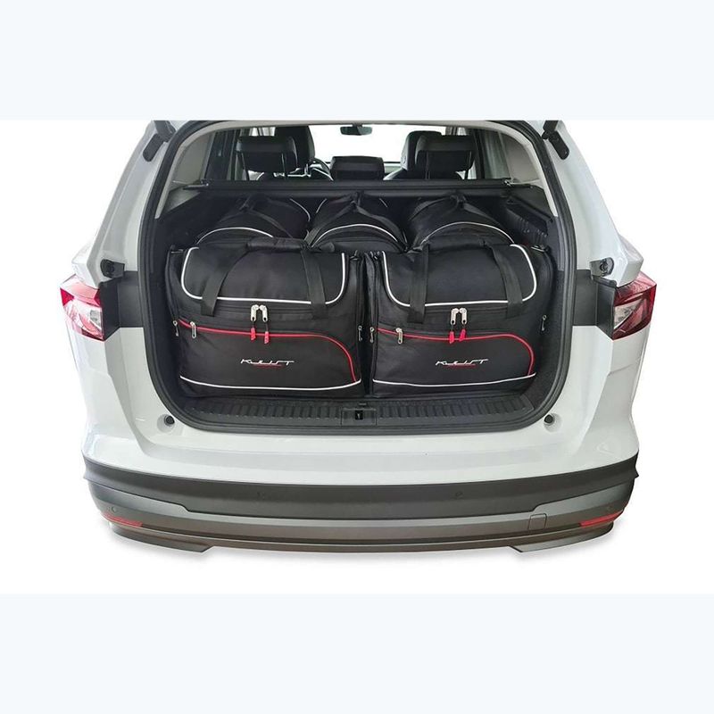 KJUST Skoda Enyaq Iv 2020+ set di borse portabagagli 5 pezzi nero. 14