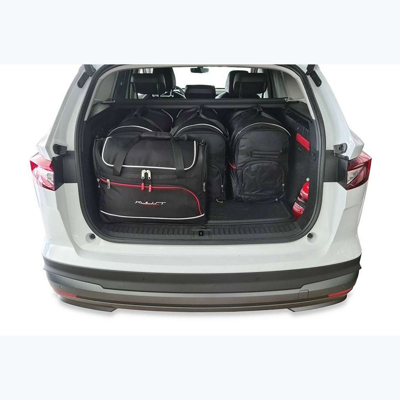KJUST Skoda Enyaq Iv 2020+ set di borse portabagagli 5 pezzi nero. 15