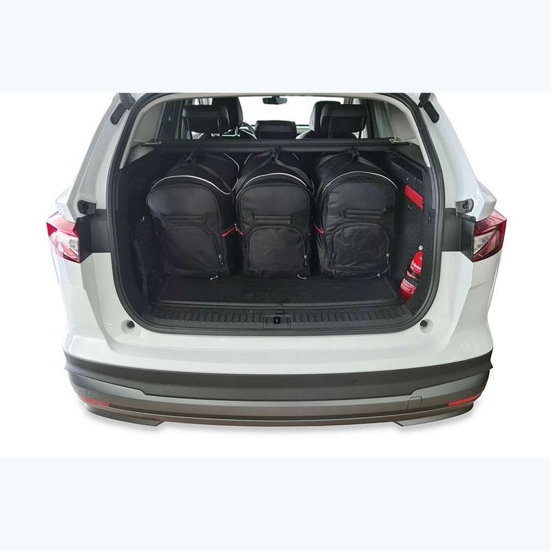 KJUST Skoda Enyaq Iv 2020+ set di borse portabagagli 5 pezzi nero. 16