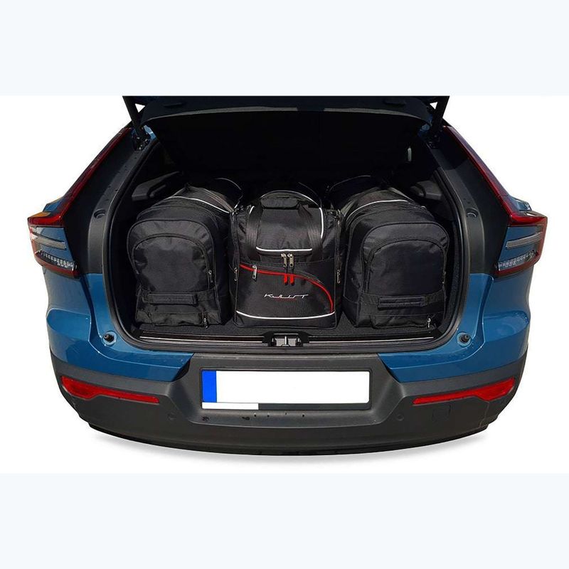KJUST Volvo C40 Ev 2021+ set di borse per il bagaglio 4 pezzi nero 18