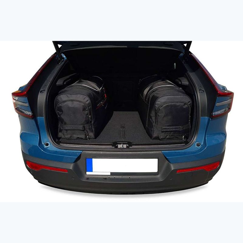 KJUST Volvo C40 Ev 2021+ set di borse per il bagaglio 4 pezzi nero 20