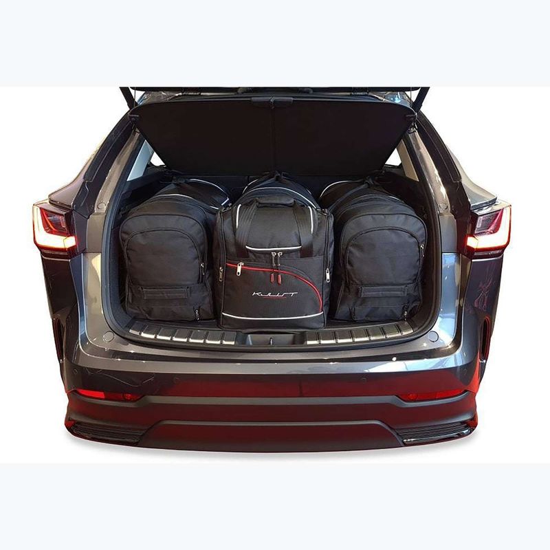 KJUST Lexus Nx Hev 2021+ set di borse portabagagli 4 pezzi nero. 14