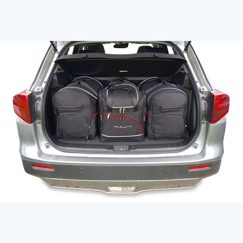 KJUST Suzuki Vitara Hev set di borse 2022+ 4 pezzi nero. 16