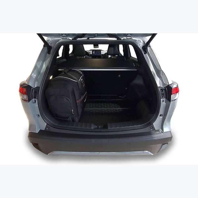KJUST Toyota Corolla Cross HEV set di borse per bagagliaio 2022+ 4 pezzi nero 18