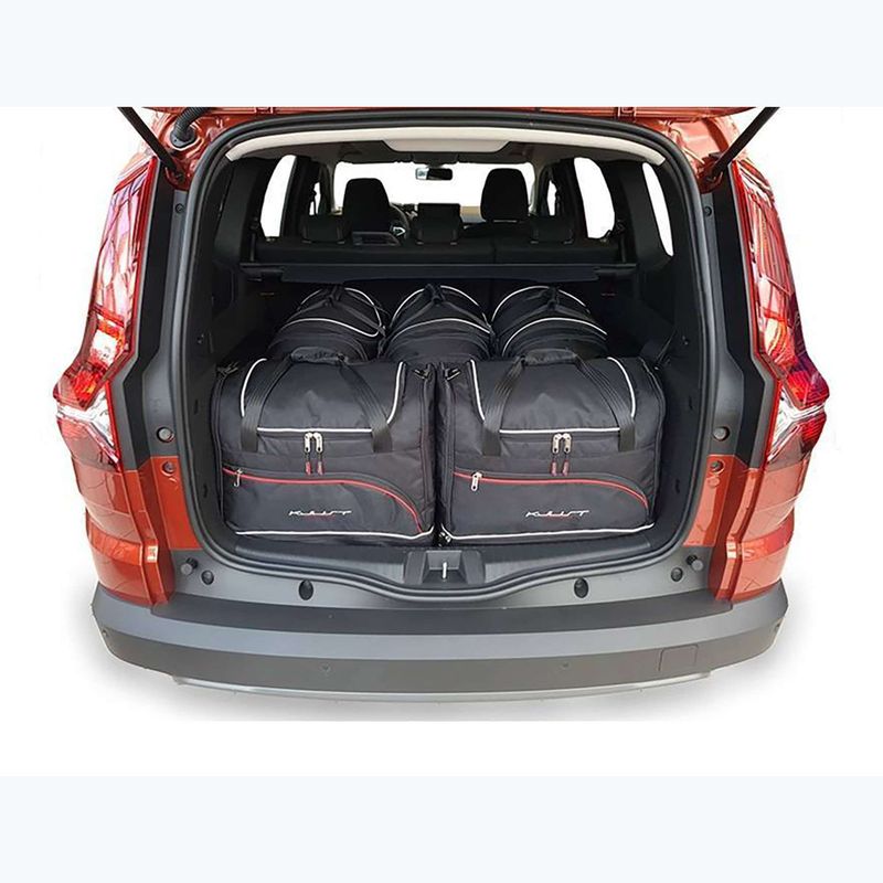 KJUST Dacia Jogger set di borse 2022+ 5 pezzi nero 13