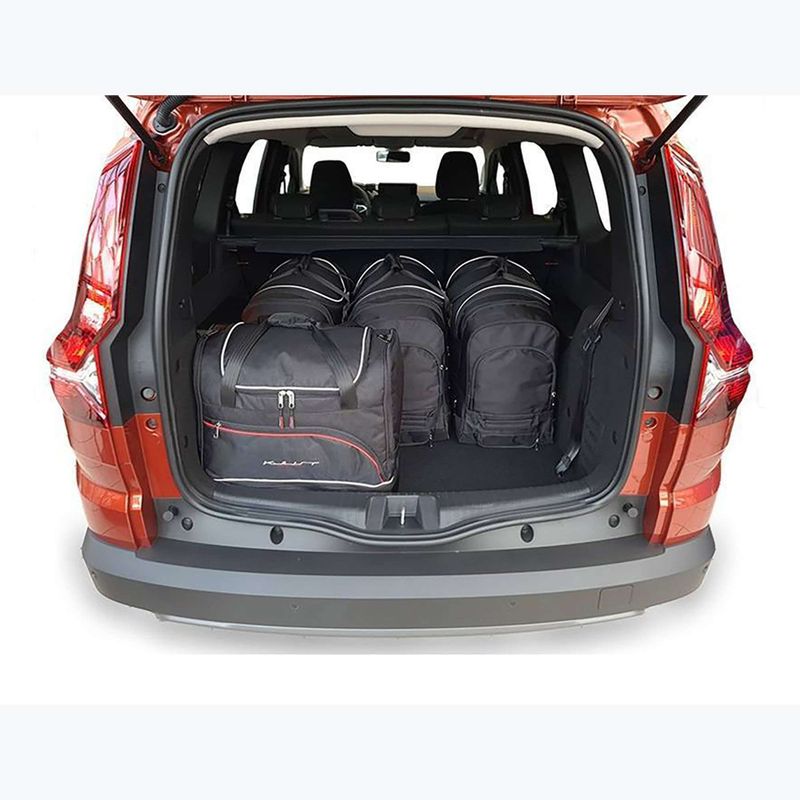 KJUST Dacia Jogger set di borse 2022+ 5 pezzi nero 14