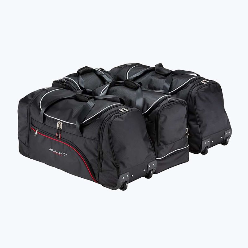KJUST Cupra Ateca 2018+ set di borse sportive 4 pezzi nero. 2
