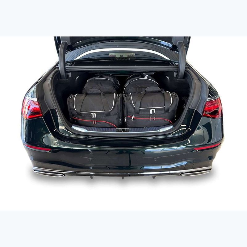 KJUST Mercedes-Benz S Long 2020+ Set di borse per il bagaglio 4 pezzi nero 11